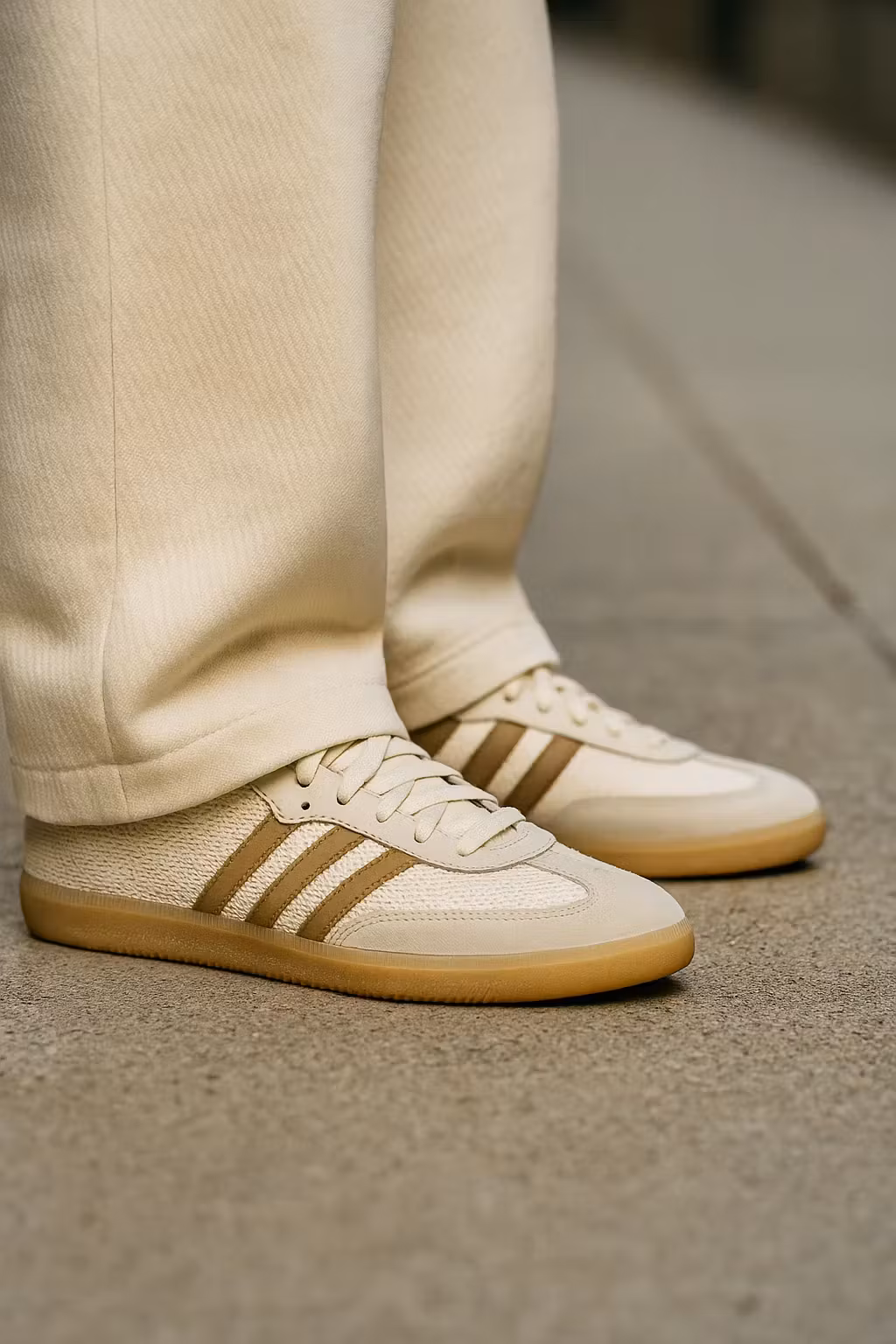 adidas Samba OG 'Cream White Cardboard' JI3185 adidas Samba OG 'Cream White Cardboard' JI3185